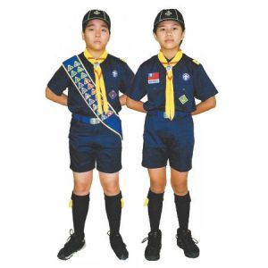 幼童軍短袖上衣-(S~5L)