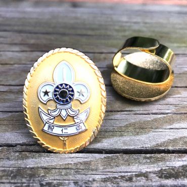 中華民國童軍徽領圈-3色