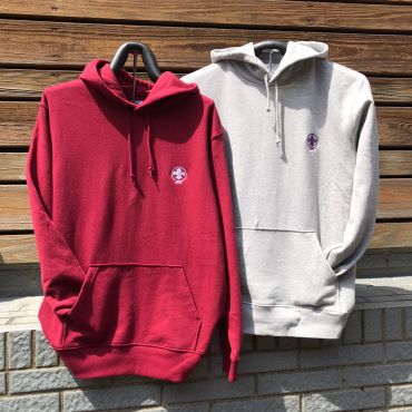 世界徽純棉連帽T恤