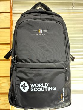 世界徽後背包(#708)_黑