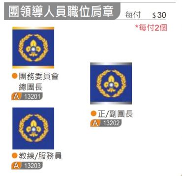 團領導人員職位肩章