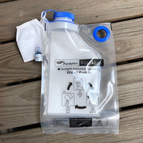 過濾淨水袋(含試劑)/puralytics solar bag water purifier