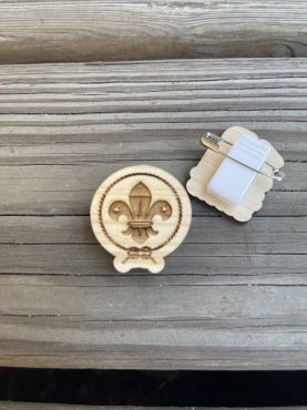 木質胸章夾-多款